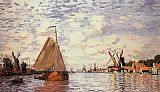 Claude Monet The Zaan at Zaandam 2 painting